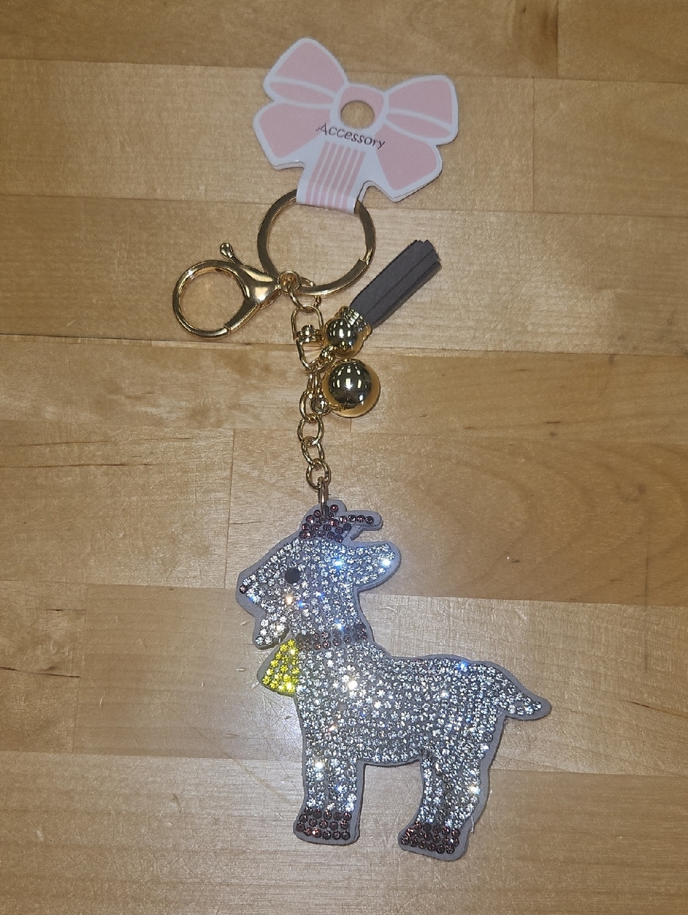 Sparkling Animal Rhinestone Keychains - Picture 5 of 12